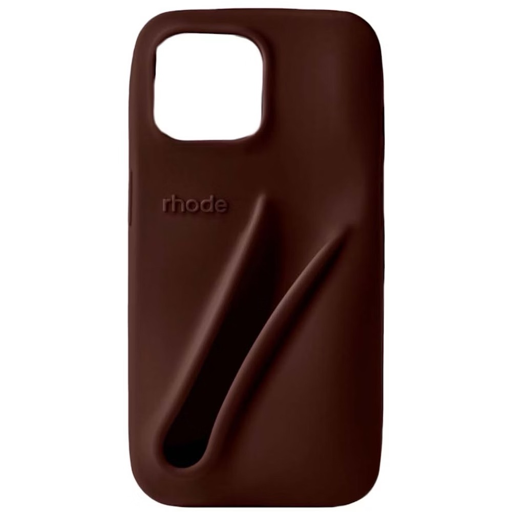 RHODE Dark Brown Phone Case